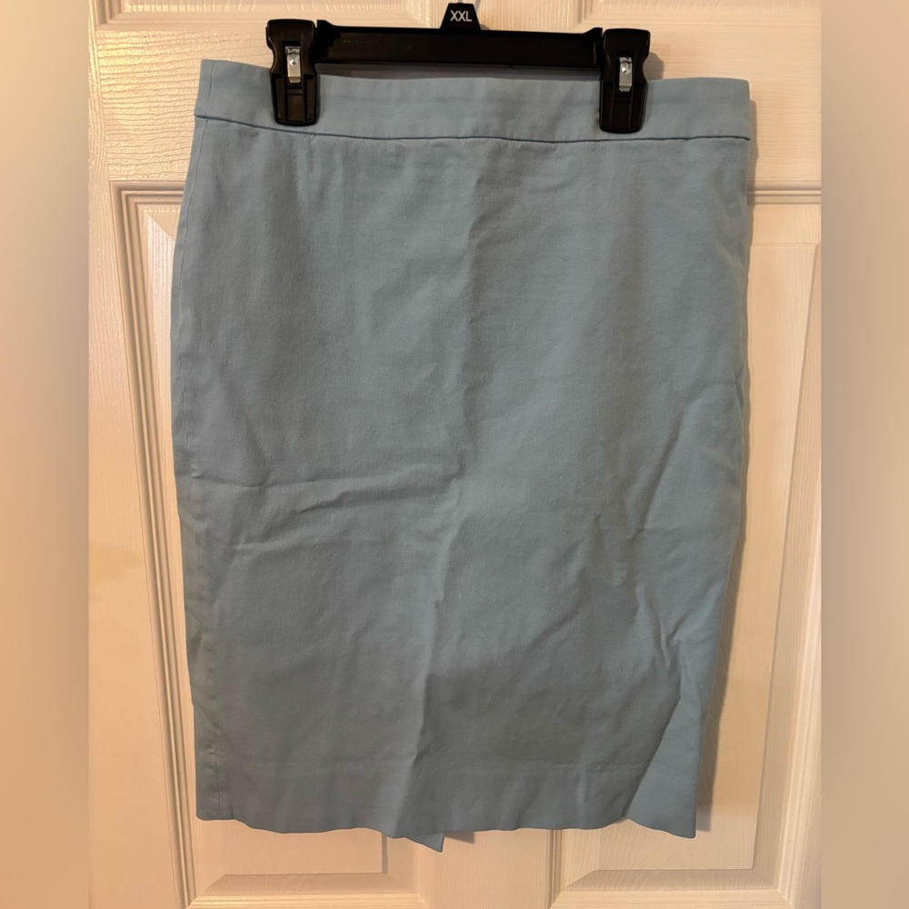 J. Crew Blue No.2 Pencil Skirt
